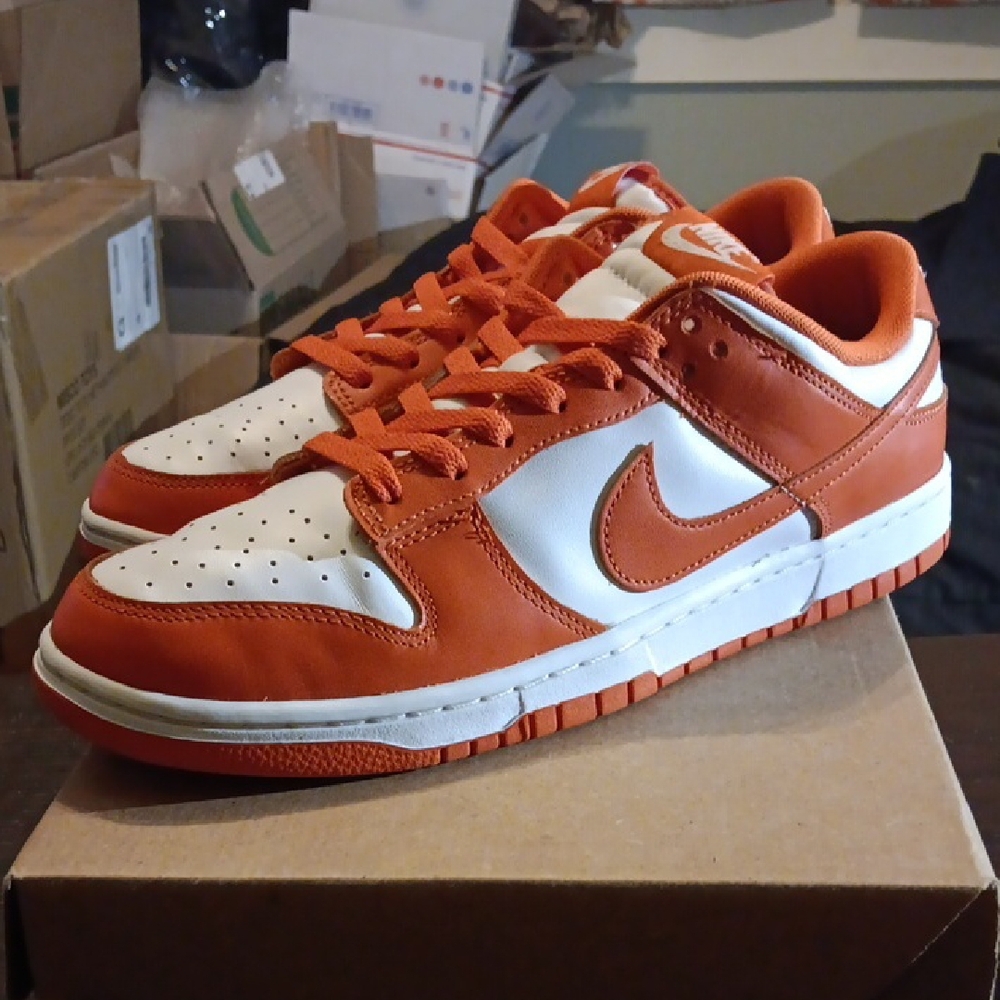 Nike Dunk Low Retro "Cosmic Clay" (2024) Mens 10.5 Womens 12 EUC - Picture 2 of 9